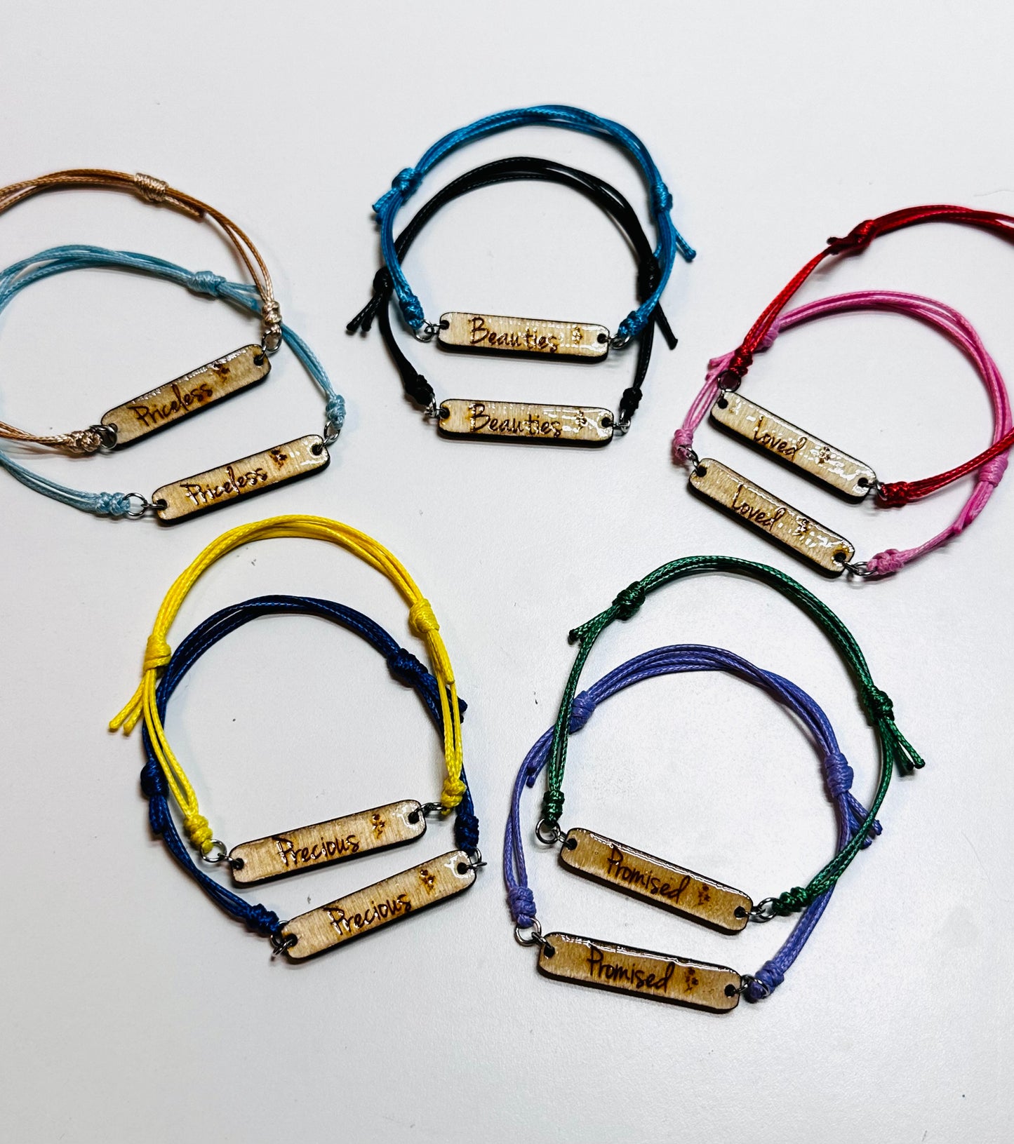 Beauties Bar Adjustable Bracelets *