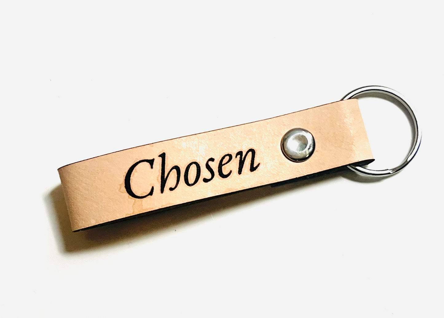 Leather Keychain