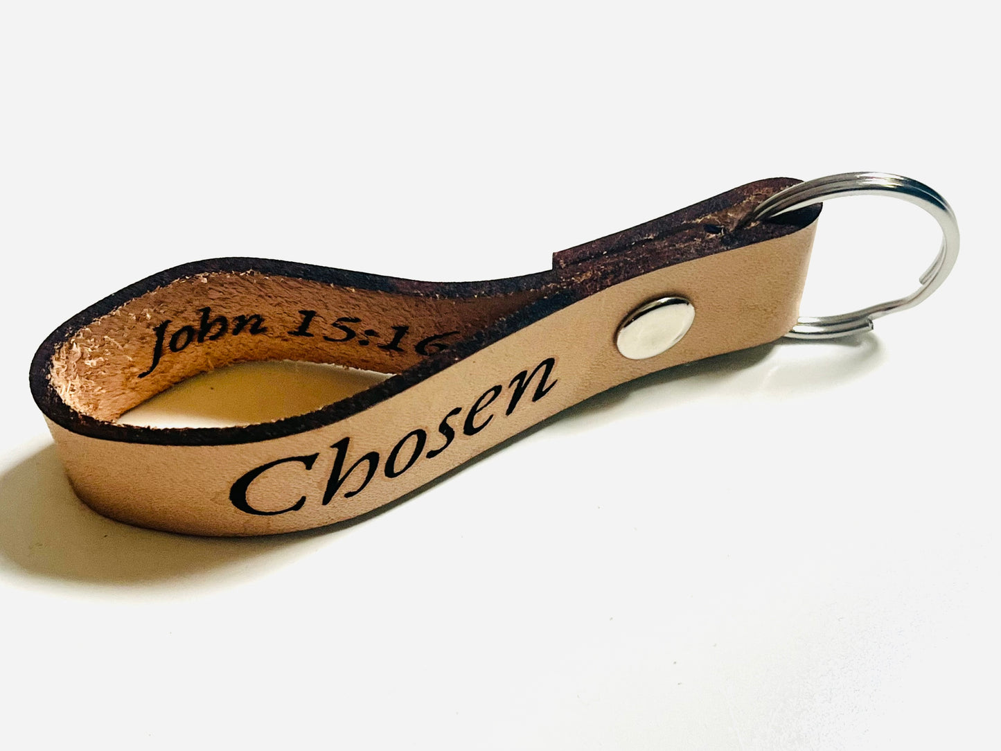 Leather Keychain