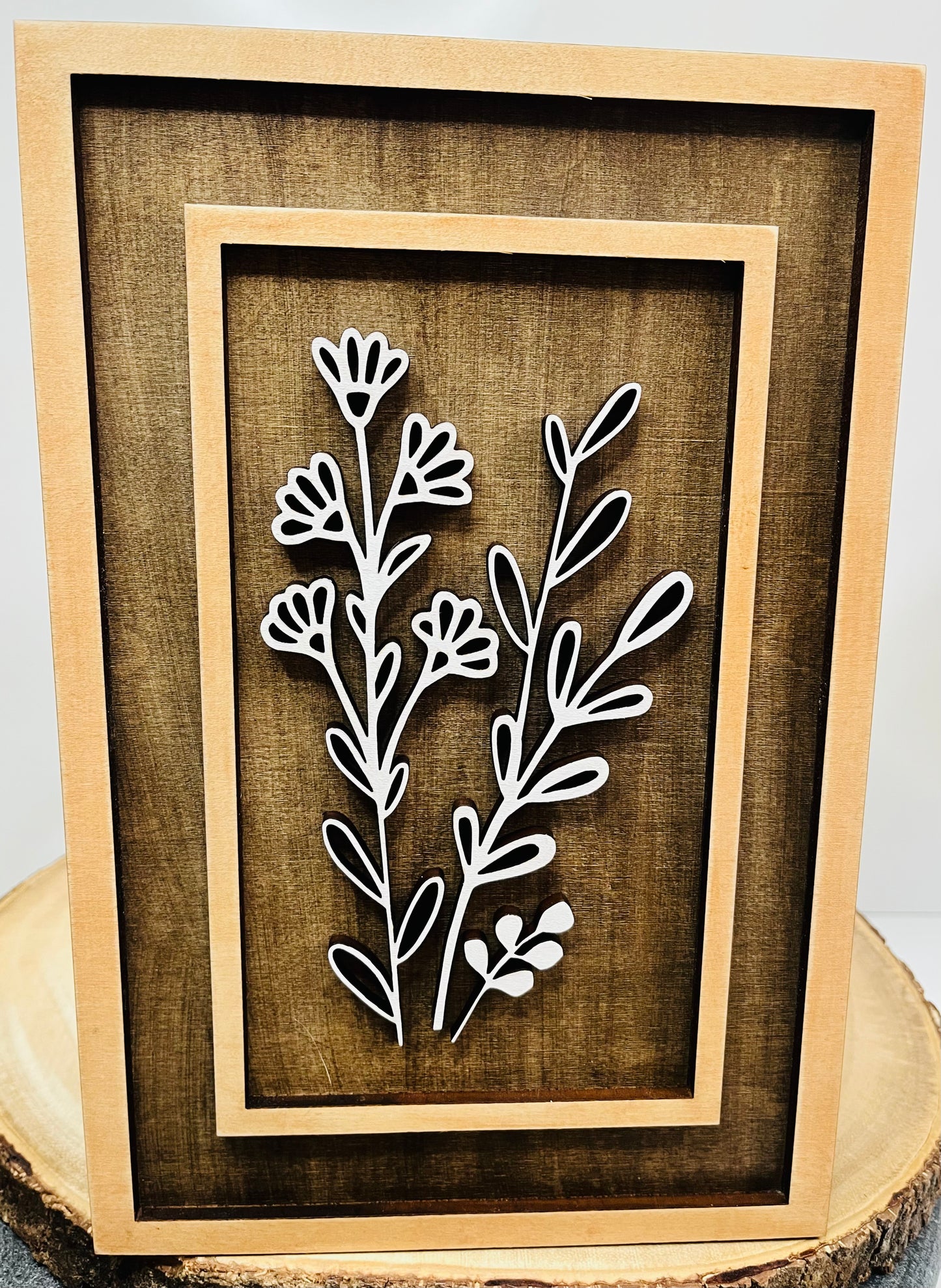 Forget-me-not Wild Flower Trio Sign