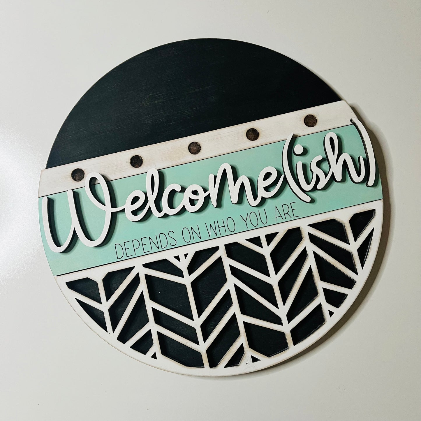 Welcome(ish) Door Hanger