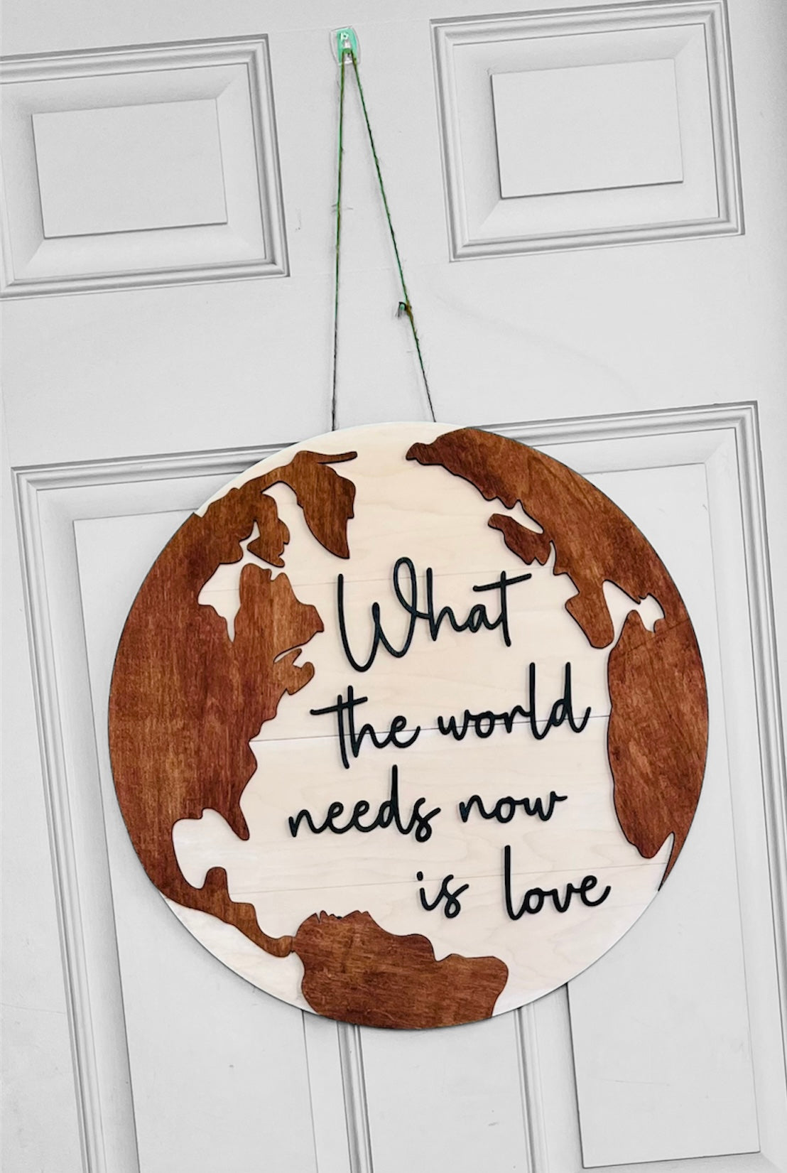 What the World Needs Sign