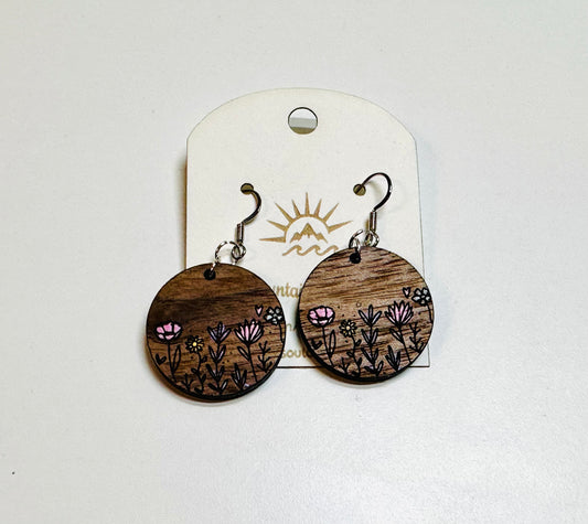 Growing Round Earrings *