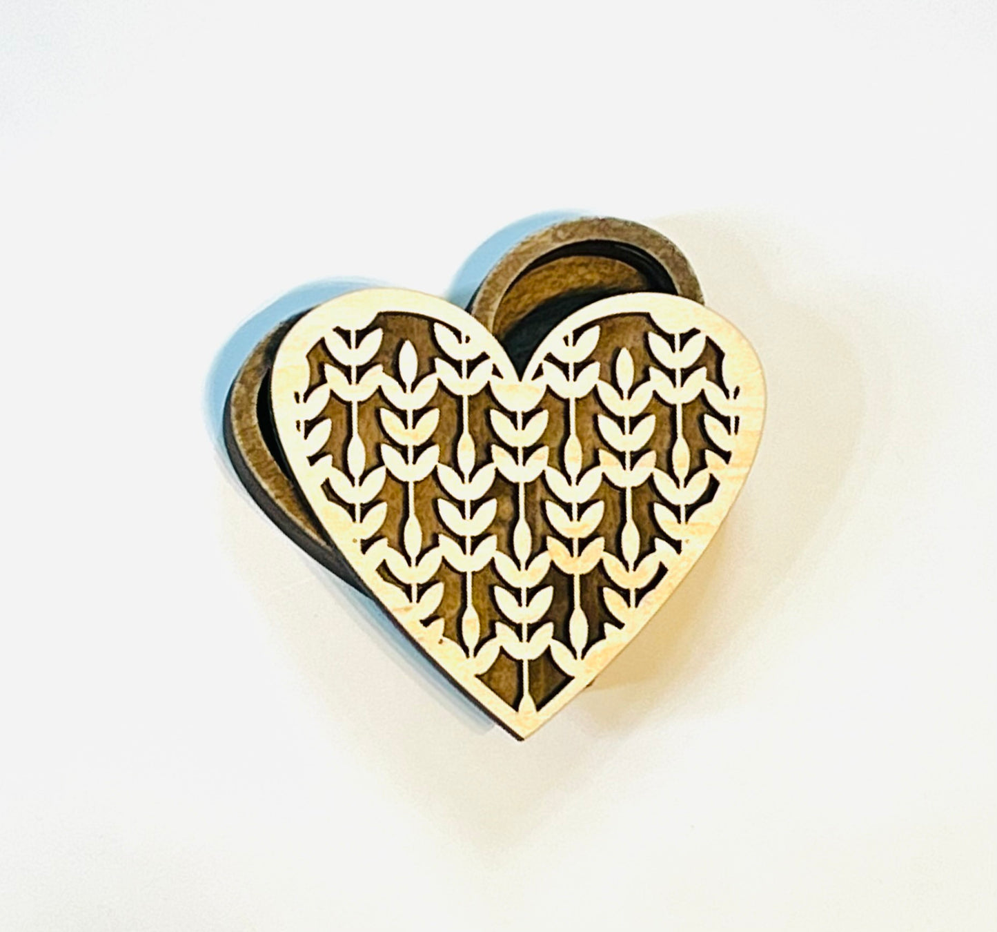 Heart Shaped Trinket Boxes with Lids